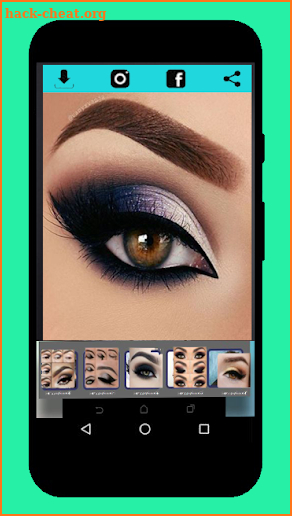 Eye MakeUp Tutorial : Natural Beauty screenshot