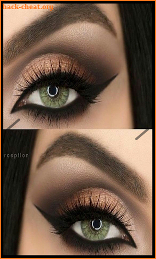 eye makeup tutorials for green eyes screenshot