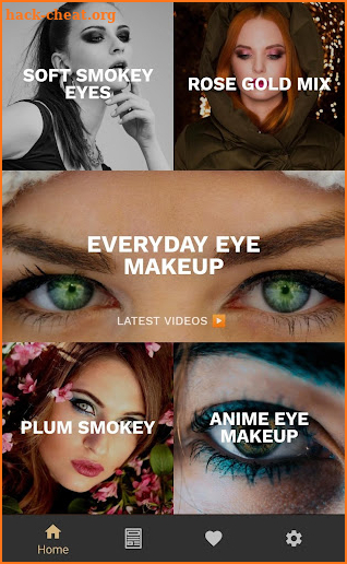 Eye makeup tutorials: step by step screenshot