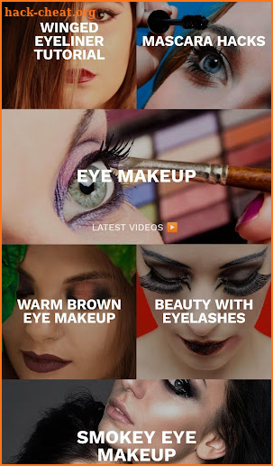 Eye makeup tutorials: step by step screenshot