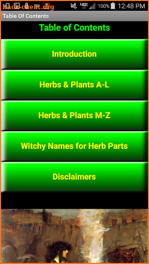 Eye of Newt: Witchcraft Names for Herbs and Plants screenshot