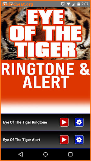 Eye of the Tiger Ringtone screenshot