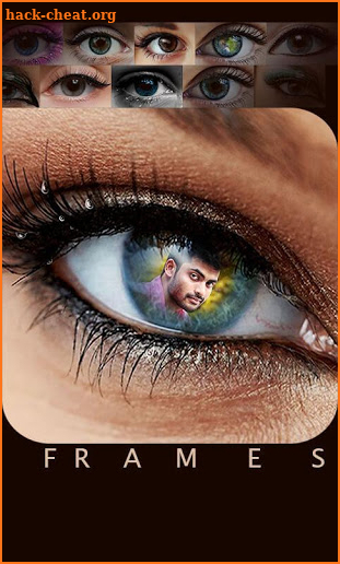 Eye Photo Frame - आंखों का तारा screenshot