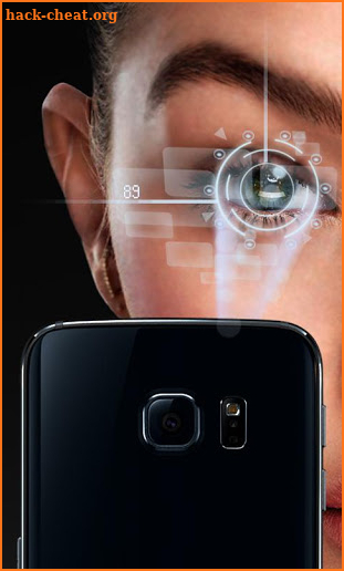 Eye Scanner Lock Screen Prank 2018 screenshot