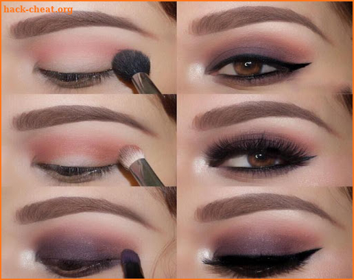 Eye shadow Makeup Step by Step screenshot