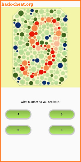 Eye Vision Deficiency: Color Blindness Tests screenshot