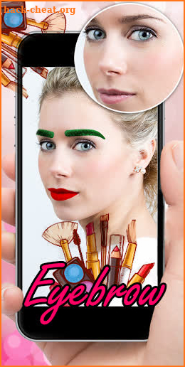 Eyebrow Editor App screenshot