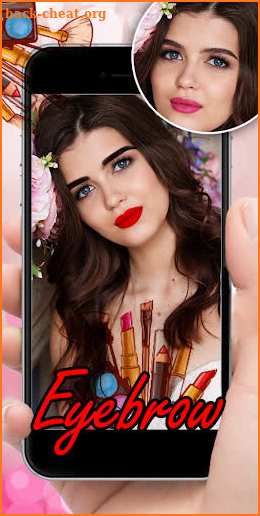 Eyebrow Editor App screenshot