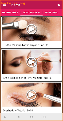 Eyebrows Step by Step Tutorial screenshot