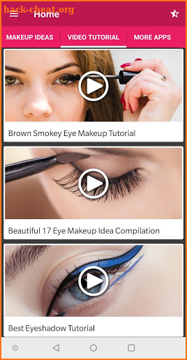 Eyebrows Step by Step Tutorial screenshot