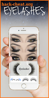 Eyelashes Photo Editor screenshot