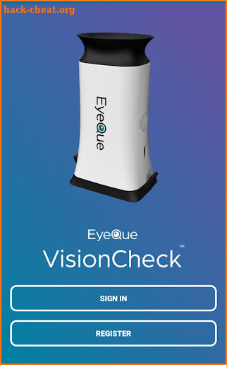 EyeQue VisionCheck screenshot
