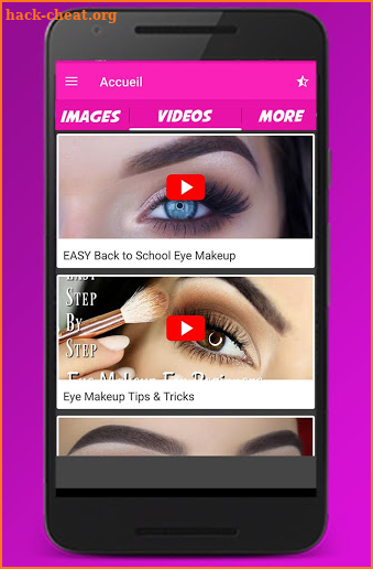 Eyes Makeup Step By Step ( Videos ) screenshot