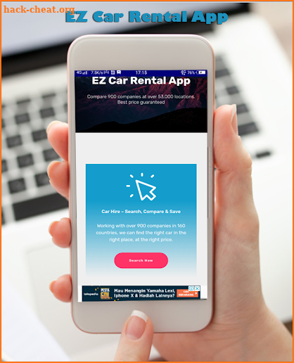 EZ Car Rental App screenshot