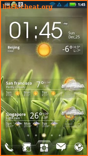 EZ Clock & Weather Widget screenshot