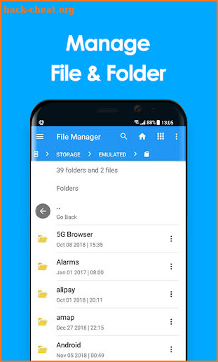 EZ File Explorer screenshot