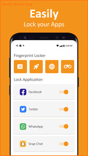 EZ Fingerprint Applock: Fast & Quick App Locker screenshot