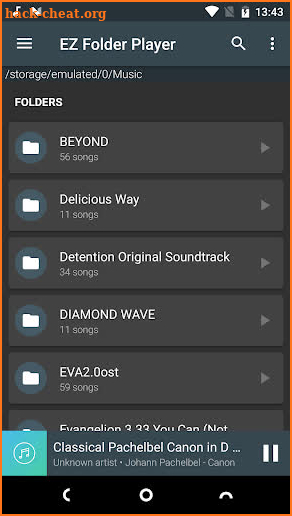 EZ Folder Player screenshot