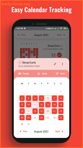 EZ Habit - Simple Habit Tracker screenshot