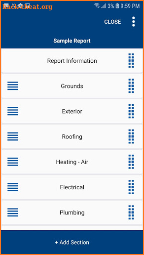 EZ Home Inspection Software Mobile screenshot