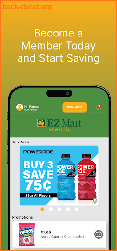 EZ Mart Rewards screenshot