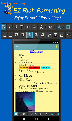 EZ Notes screenshot