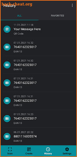 Ez QR Code Reader & Barcode Scanner Free screenshot