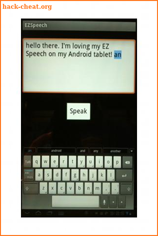 EZ Speech PRO screenshot