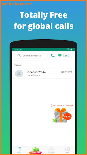 EZ Talk - free call, Global free calling App screenshot
