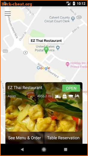 EZ Thai Restaurant screenshot