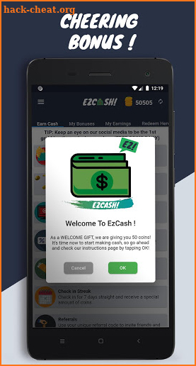 EzCash: Free In-Game Currency & Gift Cards screenshot