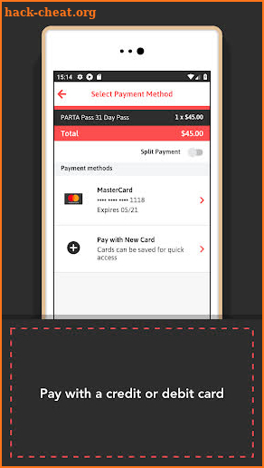 EZFare screenshot