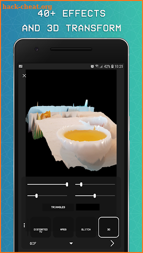 EZGlitch - 3D Glitch Video & Photo Effects screenshot