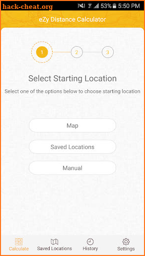 eZy Distance Calculator-Measure GPS points & area screenshot