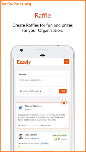 Ezzely: Employee Engagement screenshot