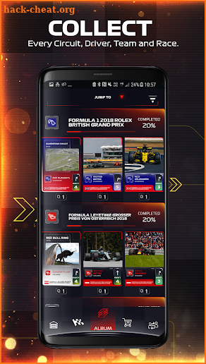 F1 Trading Card Game 2018 screenshot