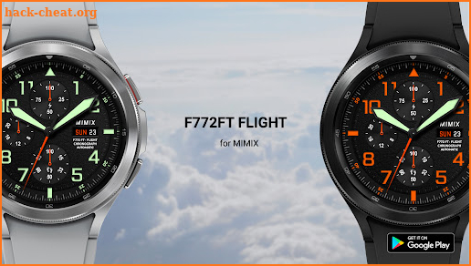 F772ft Flight mimix watchface screenshot