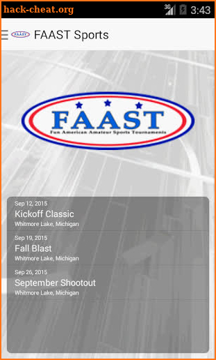 FAAST Sports screenshot