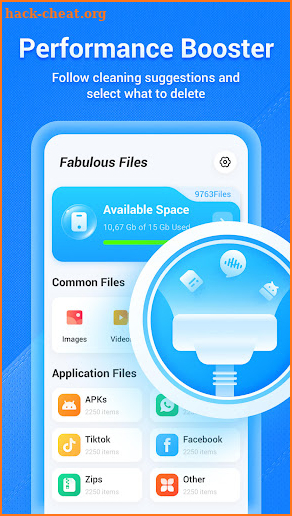 Fabulous Files - Clean&Booster screenshot