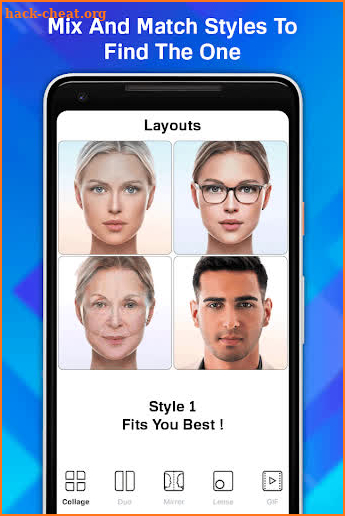 Face Age Editor App screenshot