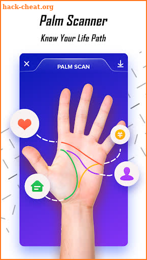 Face & Palm - Comic Filter, Palm Scan, Aging, Baby screenshot