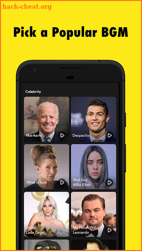 Face Animator - AI Celebrity Reface Video App screenshot