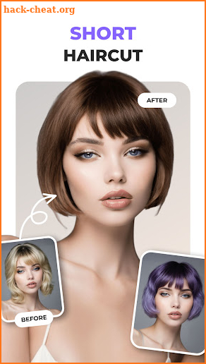 Face Art - AI hair & face look screenshot