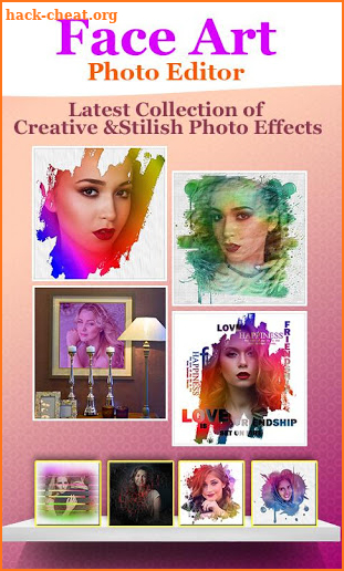 Face Art photo editor - New Photo Lab 2018 screenshot
