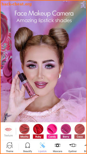 Face Beauty Camera - Magic Sweet Virtual Makeup screenshot