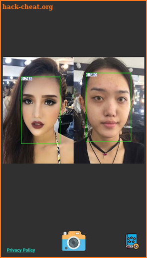 Face Beauty Scoring - AI Technology screenshot
