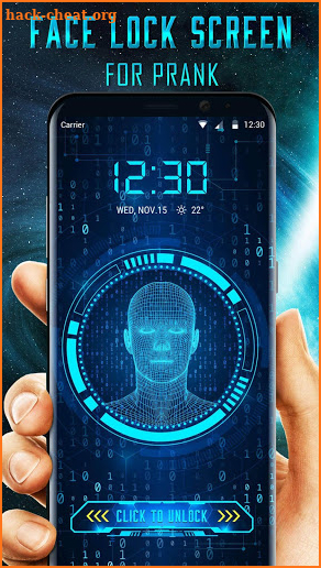 Face Detector Lock Screen for Prank screenshot