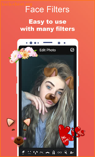 Face Filters for Snapchat - Selfie Editor screenshot