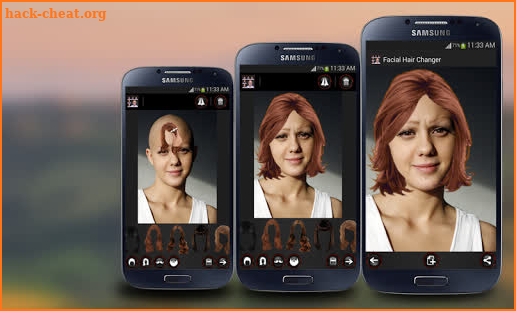 Face Hair Changer Men-Women screenshot