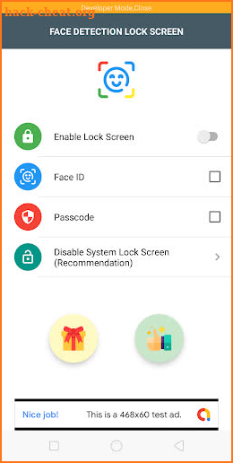 Face ID & Face Lock Screen screenshot